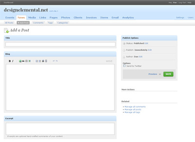 基于CodeIgniter框架開發(fā)CMS系統(tǒng) SiteManagr